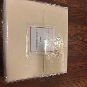 Home Collection Beige Twin Sheet Set